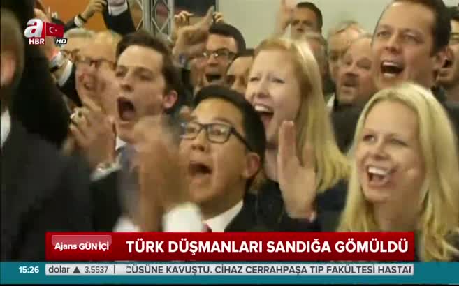 Türk düşmanları sandığa gömüldü