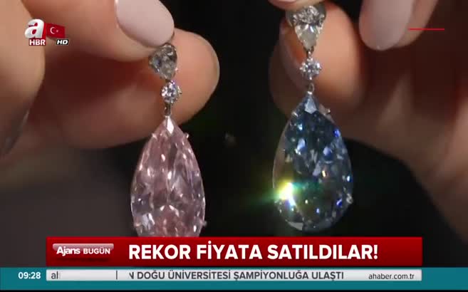 Elmaslar 51 milyon dolara satıldı
