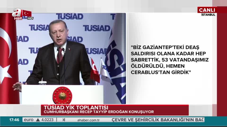 Cumhurbaşkanı Erdoğan’dan Rakka açıklaması