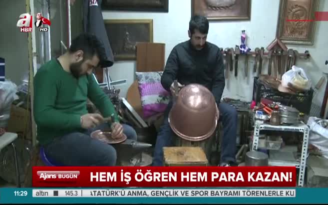 Hem iş öğren hem para kazan!