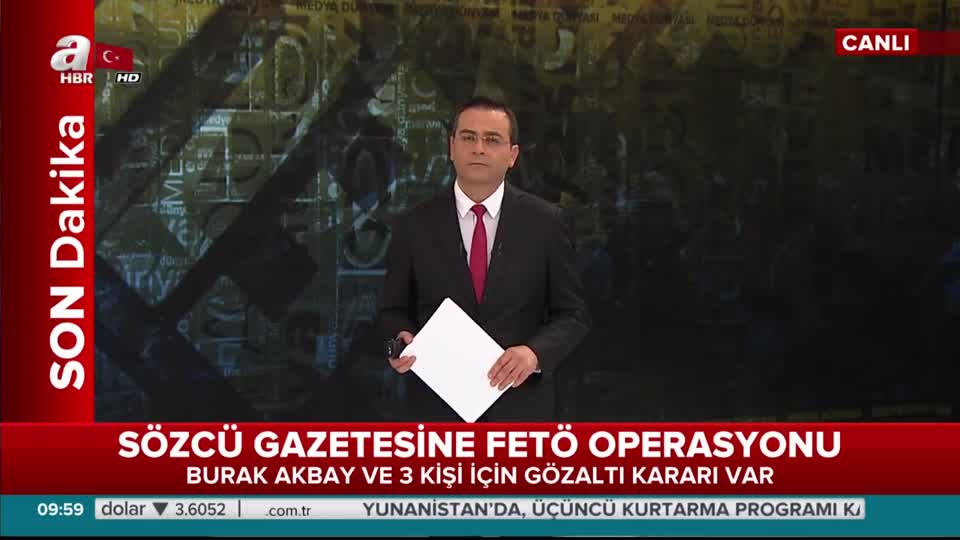 Sözcü Gazetesine FETÖ operasyonu