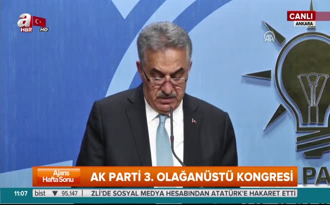 AK Parti tüzüğünde 9 maddede değişiklik