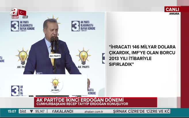 Cumhurbaşkanı Erdoğan: Teşkilatlarımızda ciddi bir yenileşmeye gidilecek
