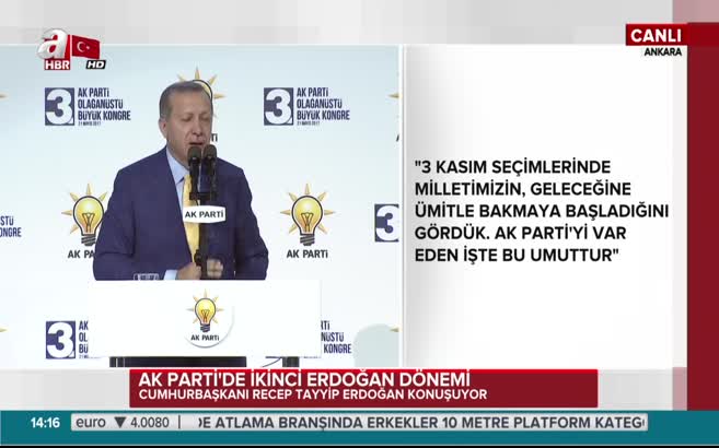 Cumhurbaşkanı Erdoğan'dan salonu ayağa kaldıran sözler