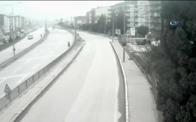 Kocaeli'ndeki korkunç kazalar MOBESE'ye yansıdı