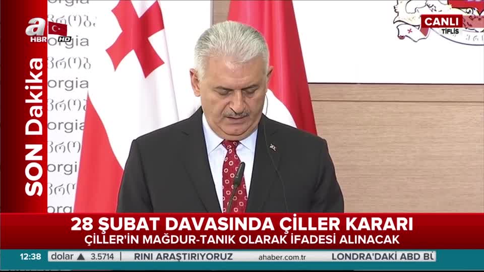 Başbakan Yıldırım: Bakü-Tiflis-Kars Demiyolu Projesi birkaç ay içerisinde açılacak