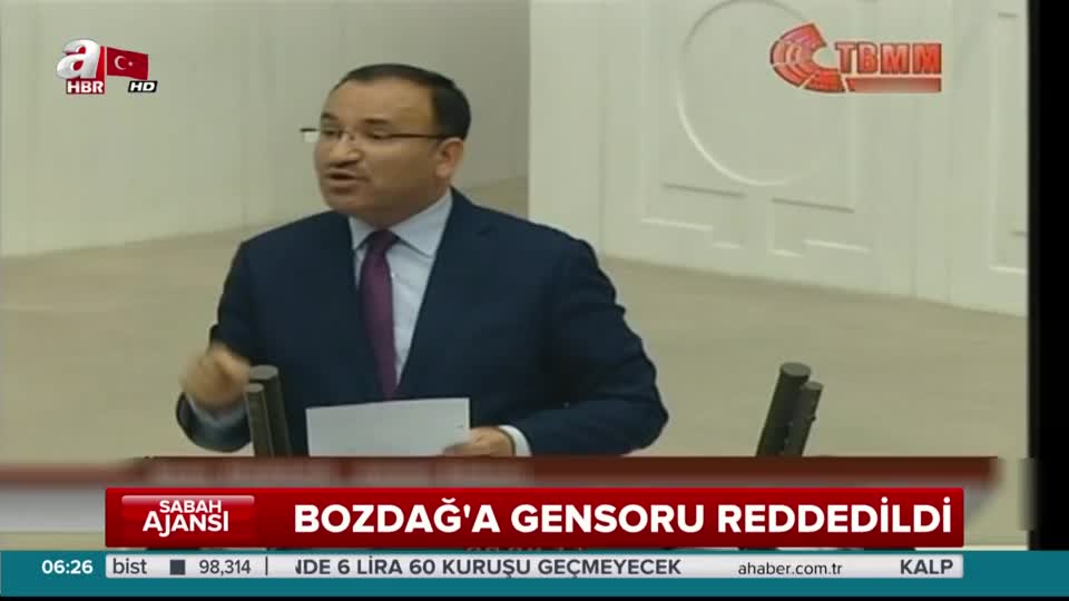 Adalet Bakanı Bekir Bozdağ'dan CHP'ye 