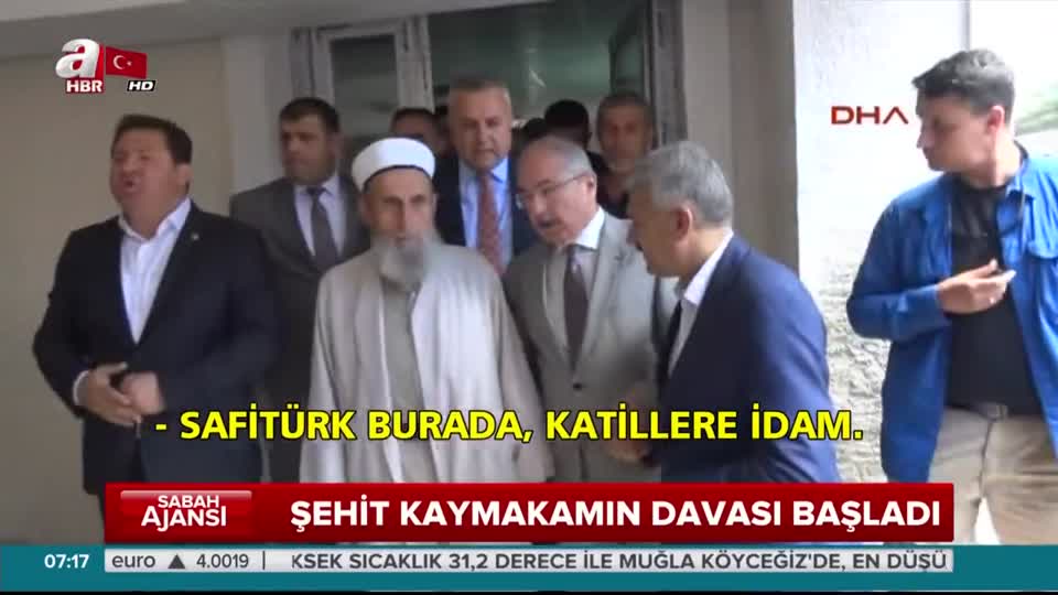 Şehit Kaymakam Muhammed Fatih Safitürk’ün davası başladı