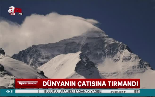 Everest'te tarihi rekor!