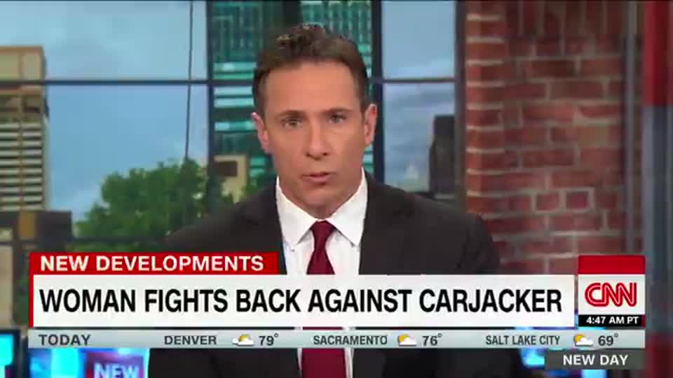 Hırsızı aracın üzerine atlayarak engellemeye çalıştı