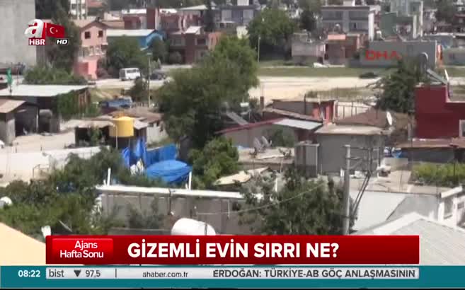 Özel harekat polislerinin koruduğu sır ev!