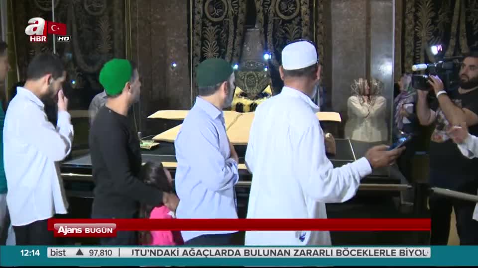 Hırka-i şerif ziyarete açılıyor