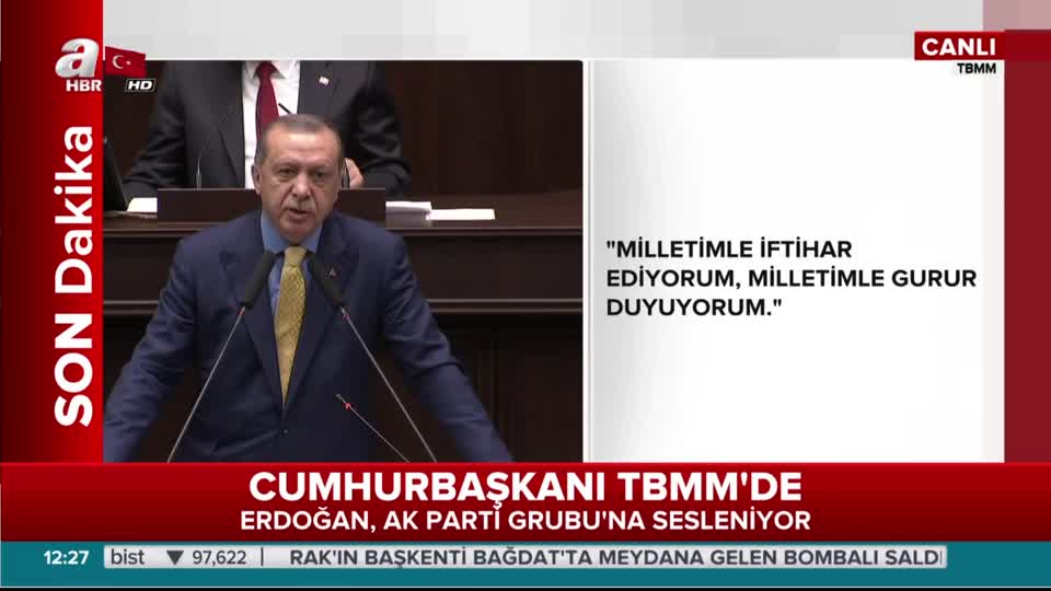 Cumhurbaşkanı Erdoğan: Buradan dünyaya sesleniyorum