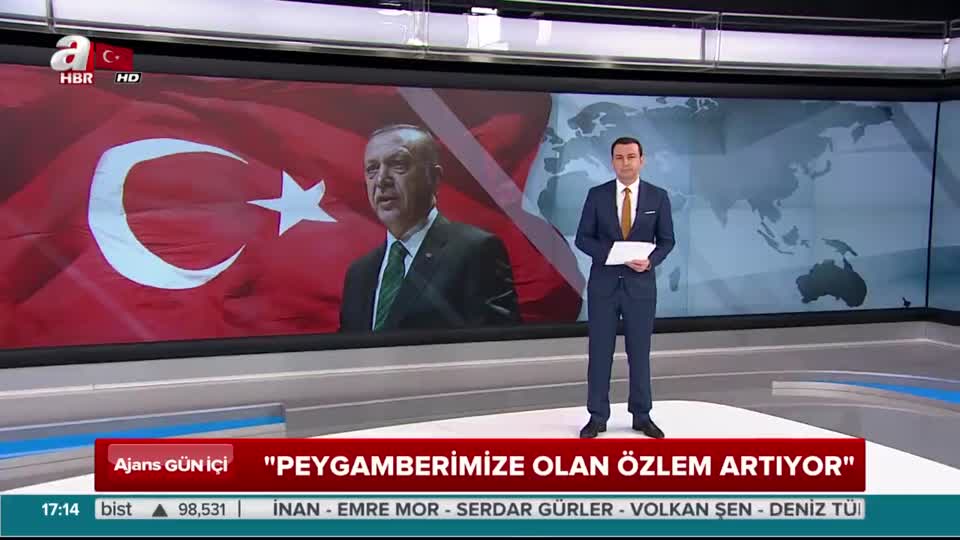 Erdoğan: Peygamberimize olan özlem artıyor