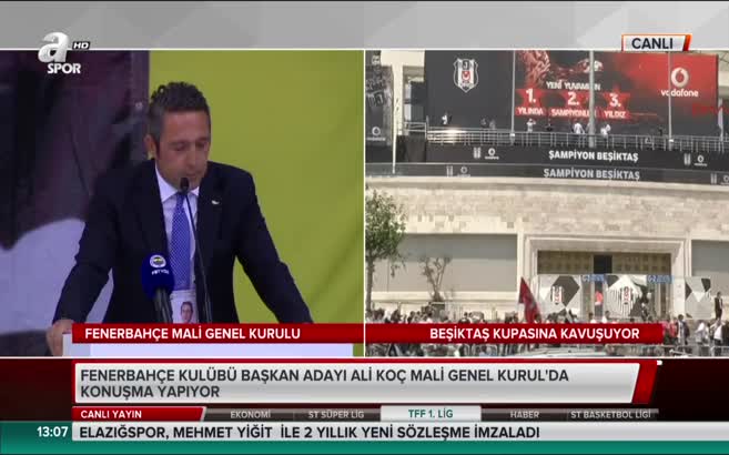 Ali Koç: 2018'de Fenerbahçe başkanlığına adayım