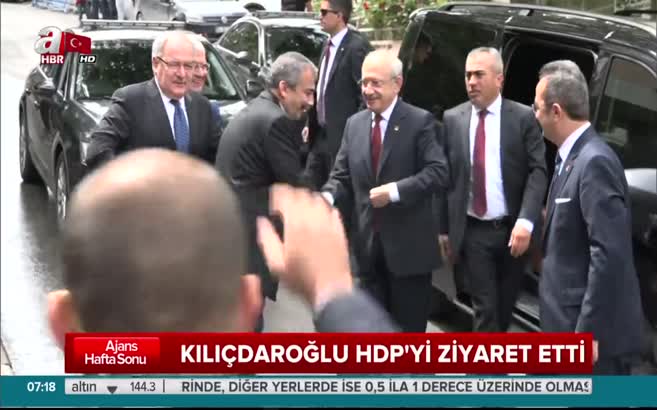 CHP lideri Kılıçdaroğlu HDP'yi ziyaret etti