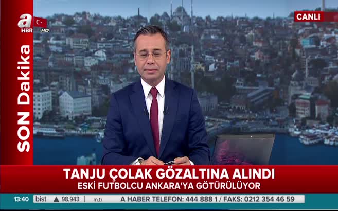 Tanju Çolak İstanbul'da gözaltına alındı