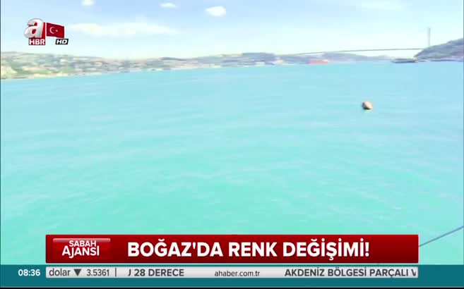 İstanbul Boğazı neden turkuaz akıyor?