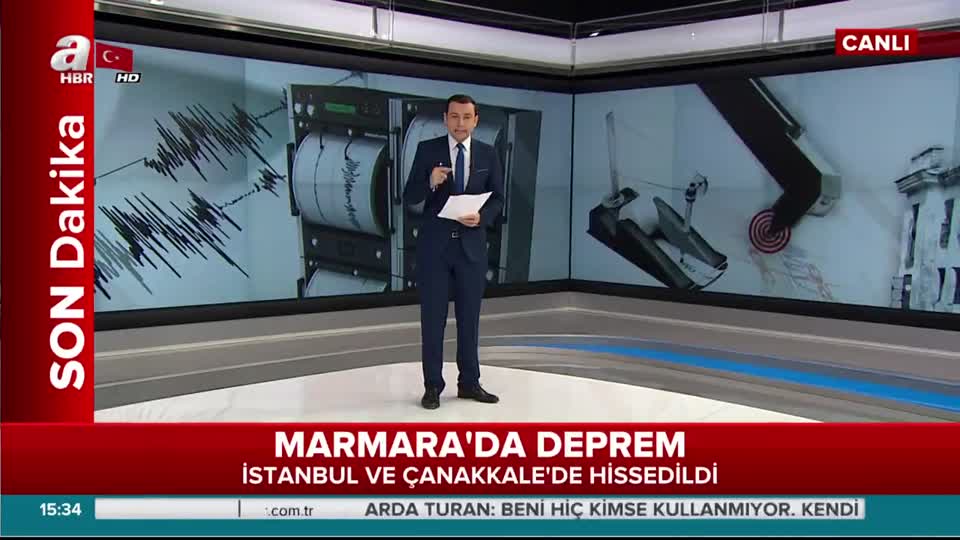 İstanbul’da deprem!