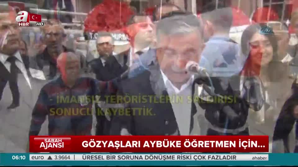 Şehit öğretmen Şenay Aybüke Yalçın son yolculuğuna uğurlandı