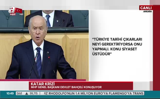 MHP lideri Bahçeli: Eğer CHP'nin cesareti varsa...