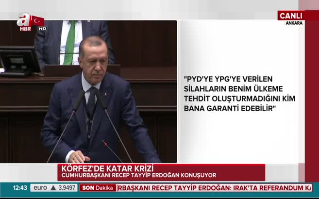 Erdoğan'dan Katar krizinde yeni açıklama