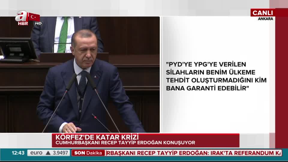 Erdoğan’dan Katar krizinde yeni açıklama
