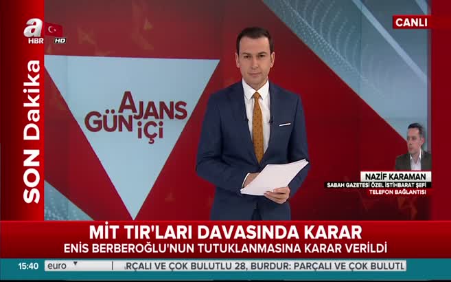 CHP'li Enis Berberoğlu için tutuklama kararı