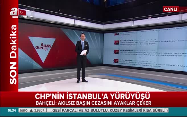 Devlet Bahçeli'den CHP'nin İstanbul yürüyüşüyle ilgili flaş açıklama