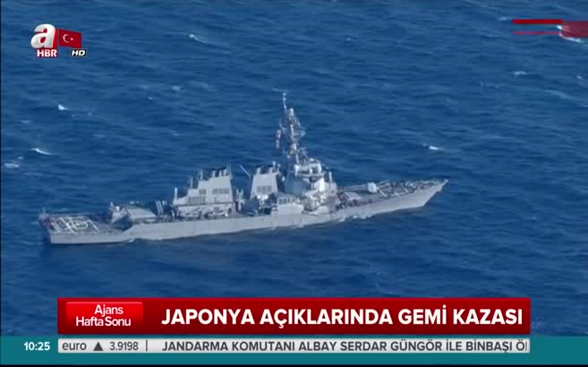 ABD savaş gemisinde kaza! Yaralılar var