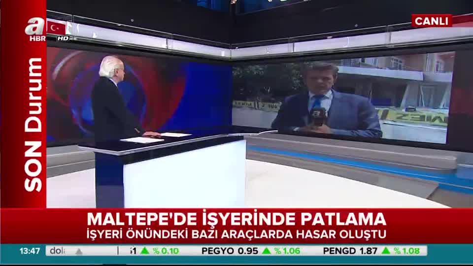 İstanbul Maltepe’de korkutan patlama