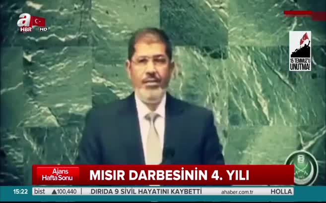 Muhammed Mursi’nin son konuşması