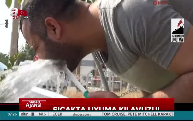 Sıcakta uykuya dalma taktikleri!