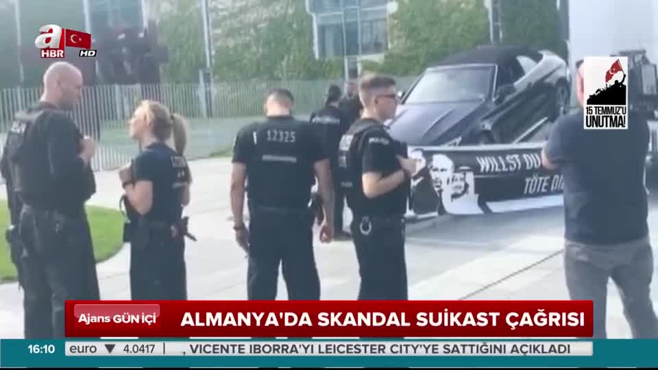 Almanya’da skandal suikast çağrısı