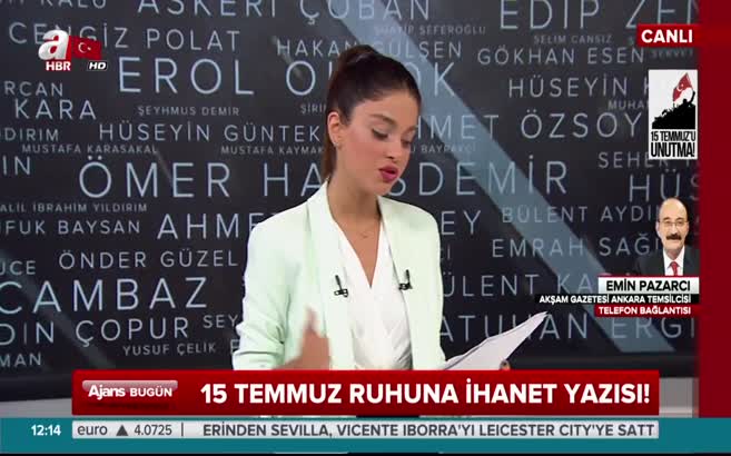 Emin Pazarcı, Hürriyet yazarı Mehmet Yılmaz'ın skadanal yazısını değerlendirdi