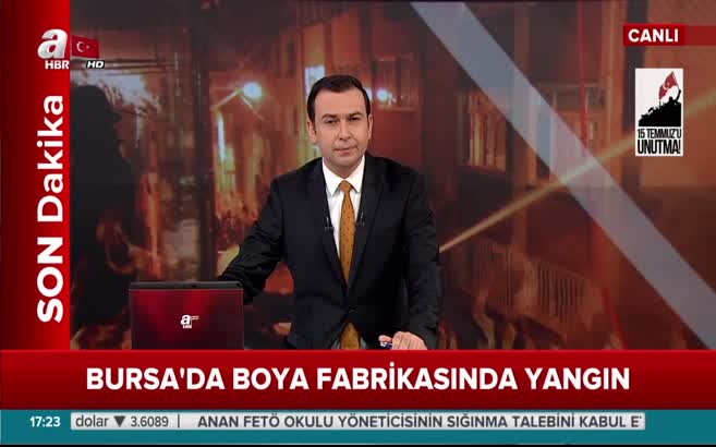 Bursa'da korkutan yangın!