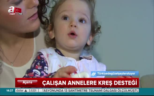 Kamuda çalışan anneye kreş müjdesi