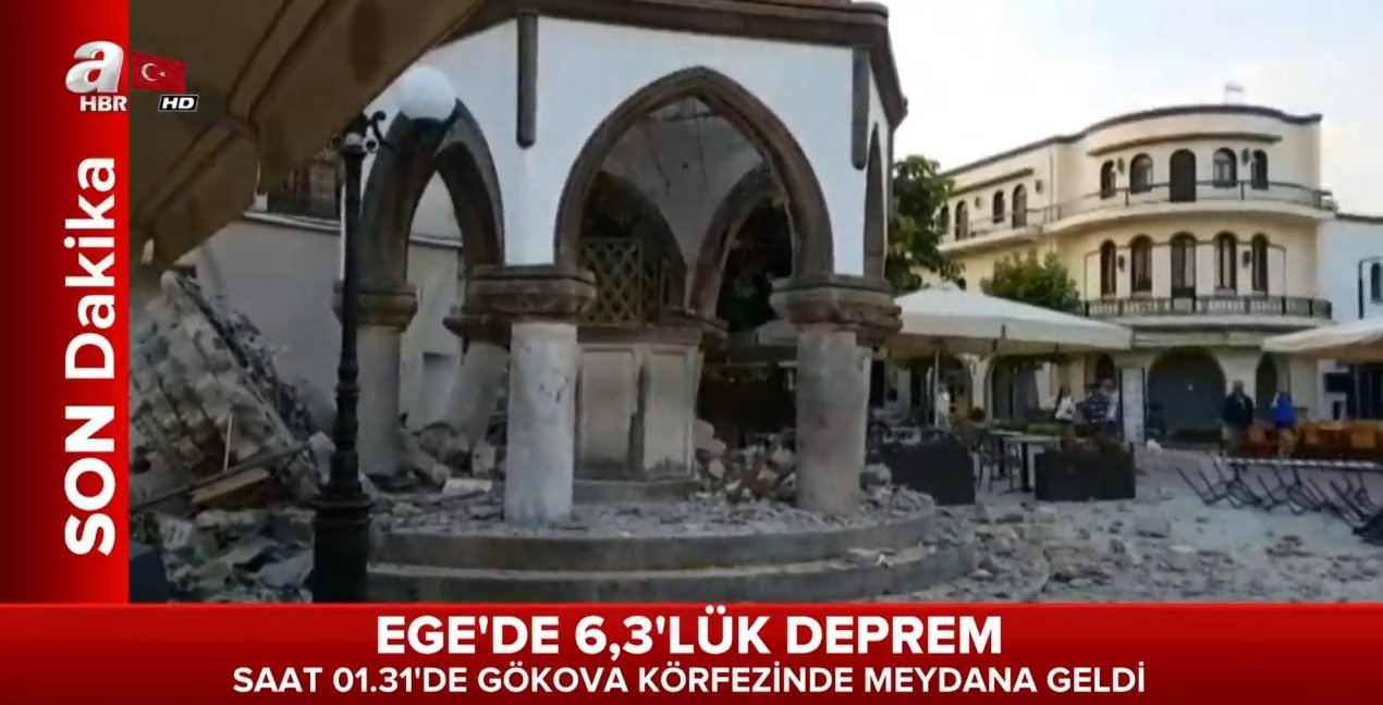 Kos Adası'ndan ilk görüntüler