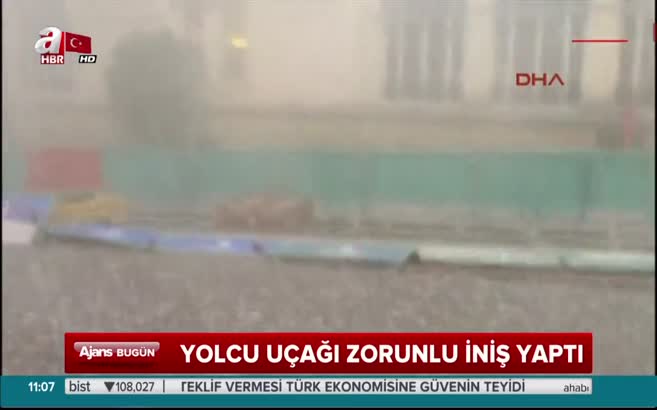 Lefkoşa-İstanbul uçağında korku dolu anlar