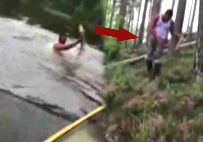 Balığı tuttu, telefonundan oldu