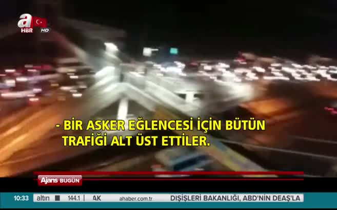 Asker uğurlamasında kavga çıktı
