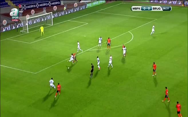 Medipol Başakşehir 1 - 0 Club Brugge 7' (Adebayor)