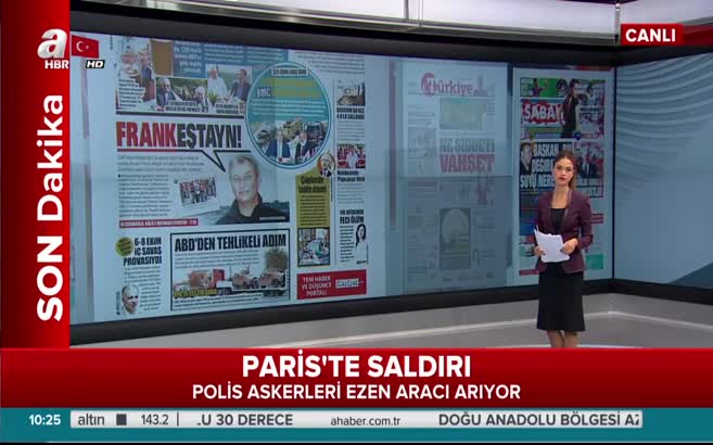 Paris'te askerlerin üzerine araç sürüldü