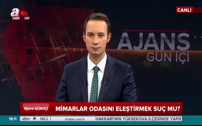 Mimarlar Odası, gerçeği yazan A Haber'e cephe aldı