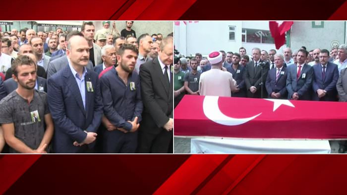 Şehit Eren Bülbül, son yolculuğuna uğurlandı