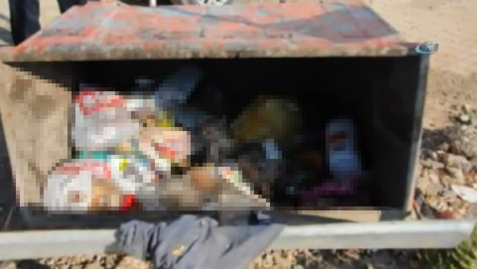 Silahla vurup çöpe attılar! Korkunç görüntüler+18