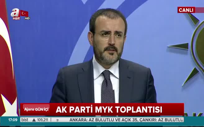 AK Parti MYK sonrası Mahir Ünal'dan açıklama