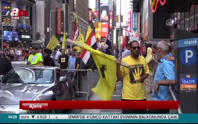 New York'ta 'Rabia' anması