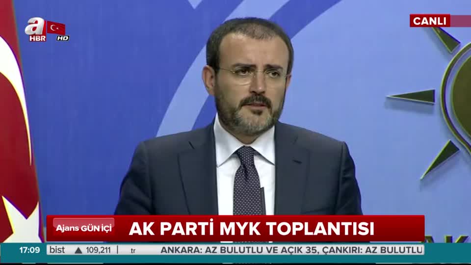 AK Parti MYK sonrası Mahir Ünal'dan açıklama