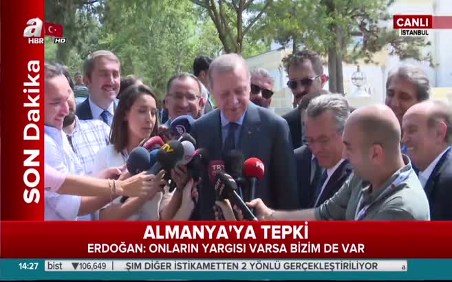 Erdoğan'dan yakalanan FETÖ'cü suikastçılarla ilgili açıklama